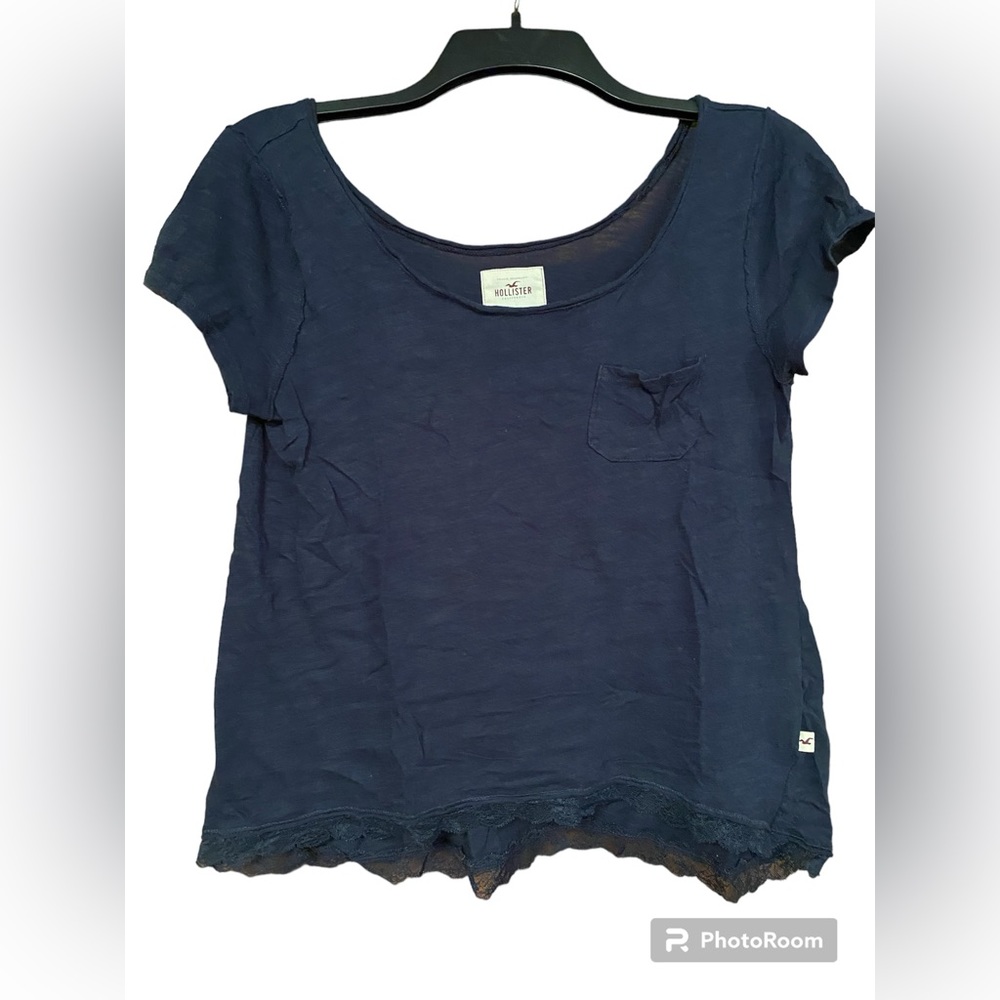 Blue Hollister Shirt